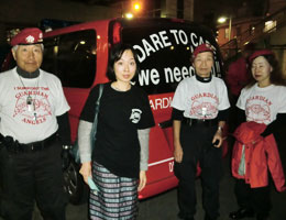 横浜の街を浄化する守護天使になる