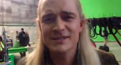 O・ブルーム、『ロード・オブ・ザ・リング』のオモシロ動画を使ってファンサービス