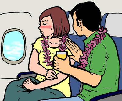 乳首モロ出しランジェリーで仕掛けた、夫の”ボーイング747″の離陸