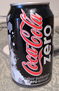 ノーカロリーコカ・コーラ、実は砂糖入り！　本当にゼロカロリーなの？