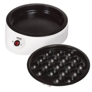 たこ焼きもベビーカステラも作れるミニ・ホットプレートをプレゼント