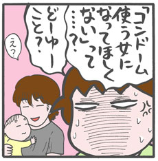 さすがは元ヤリチンの娘！　ココがとうとうコンドームを手に……