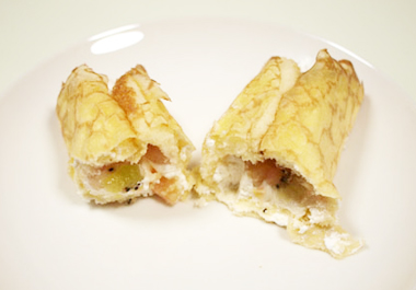 フルーツオムレットケーキほか　サークルK新作スイーツ試食【パック系】