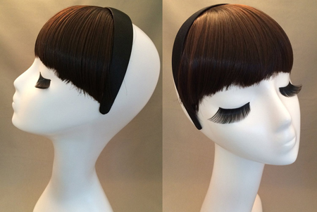 朝の前髪セットに時間をかけるのは損損!!　前髪ウィッグヘアバンドプレゼント