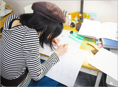 女子の永遠の夢☆　憧れの漫画家一日アシスタント体験！