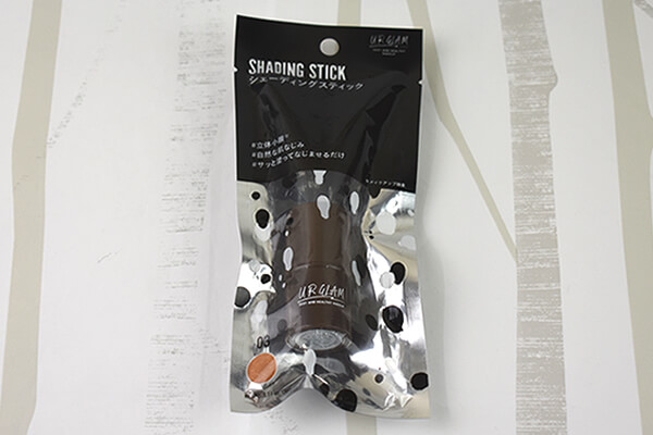 【100均ずぼらシュラン】ダイソーコスメ「UG シェーディングスティック 01」これ1本で小顔になれる!?の画像2