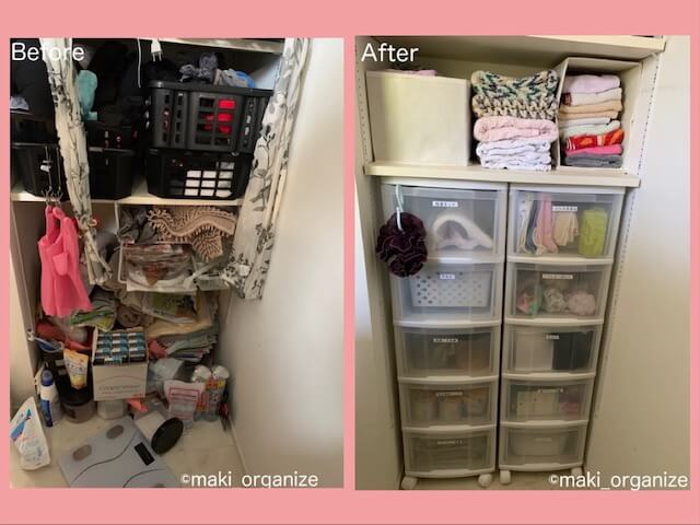 脱衣所の収納が使いにくくてイライラ！　家族のパジャマと下着をスッキリ収納、劇的ビフォー・アフター【2】の画像14
