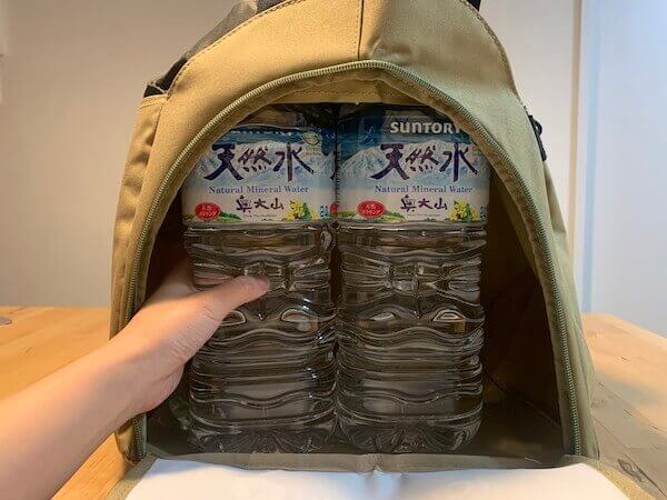 2Lペットボトルも簡単に取り出せる