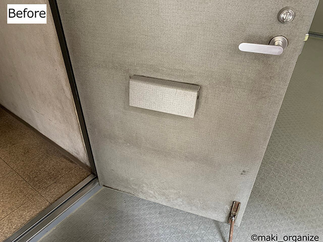 黒カビだらけ玄関がセリアのアレで大激変！　低予算リフォーム「ビフォーアフター」の画像2