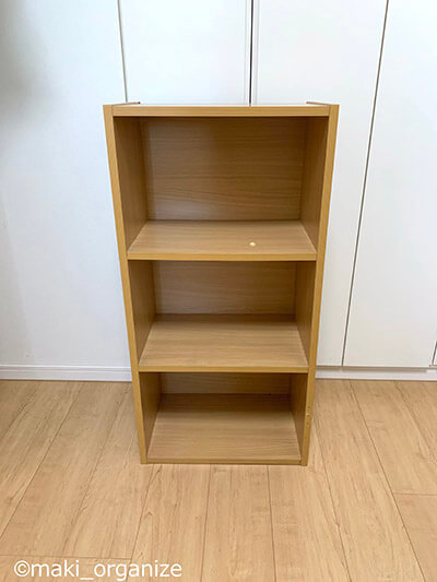 カラーボックスの写真