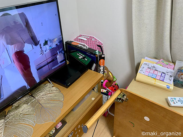 テレビ台の写真