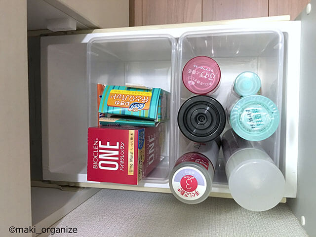 【洗面所収納】目的のモノを1回で出せる！　100均グッズ活用「引き出し仕切り術」をプロが伝授の画像9