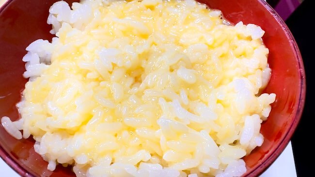 卵かけご飯の画像