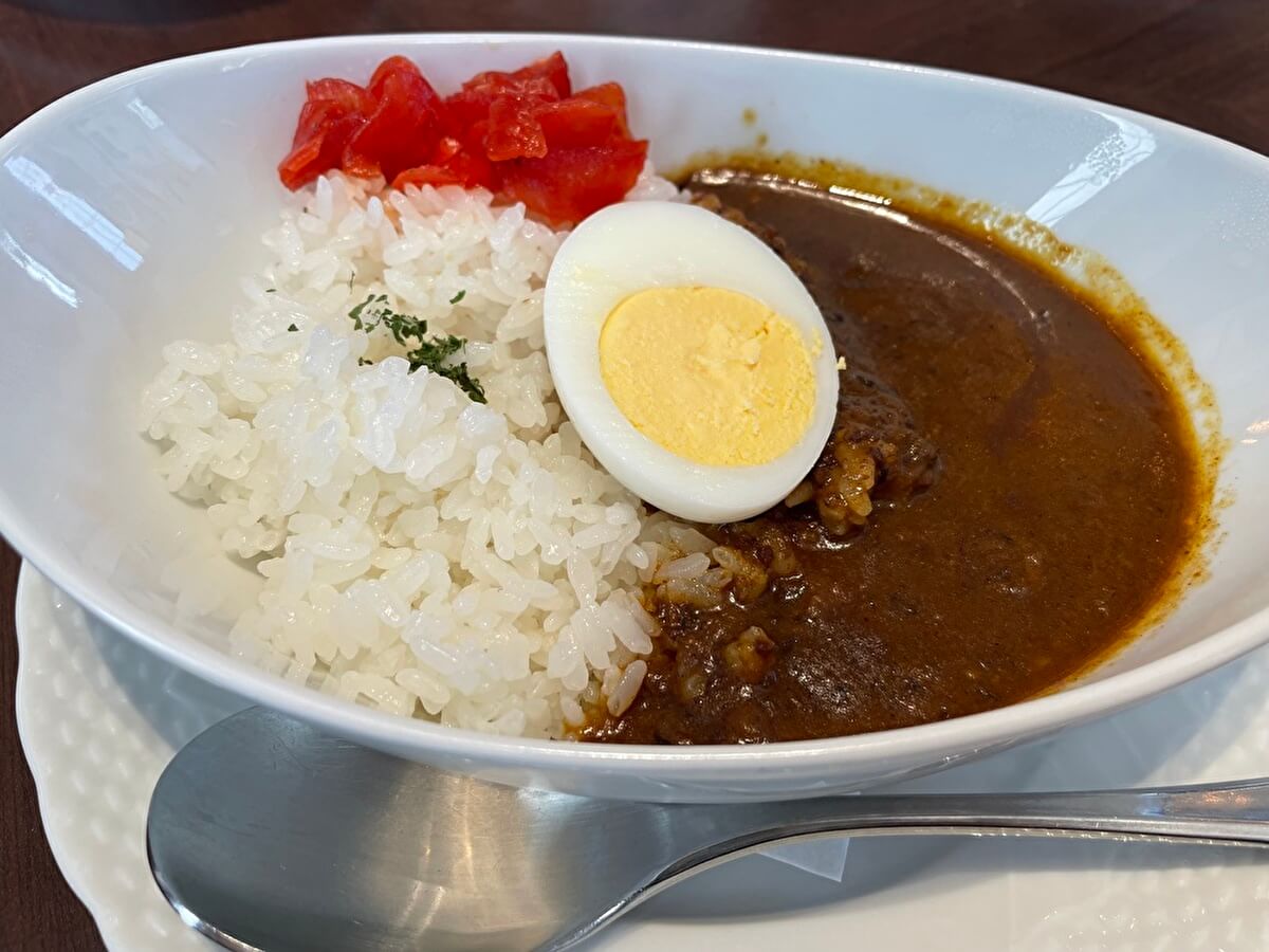 星乃珈琲店モーニング「朝カレー」の画像