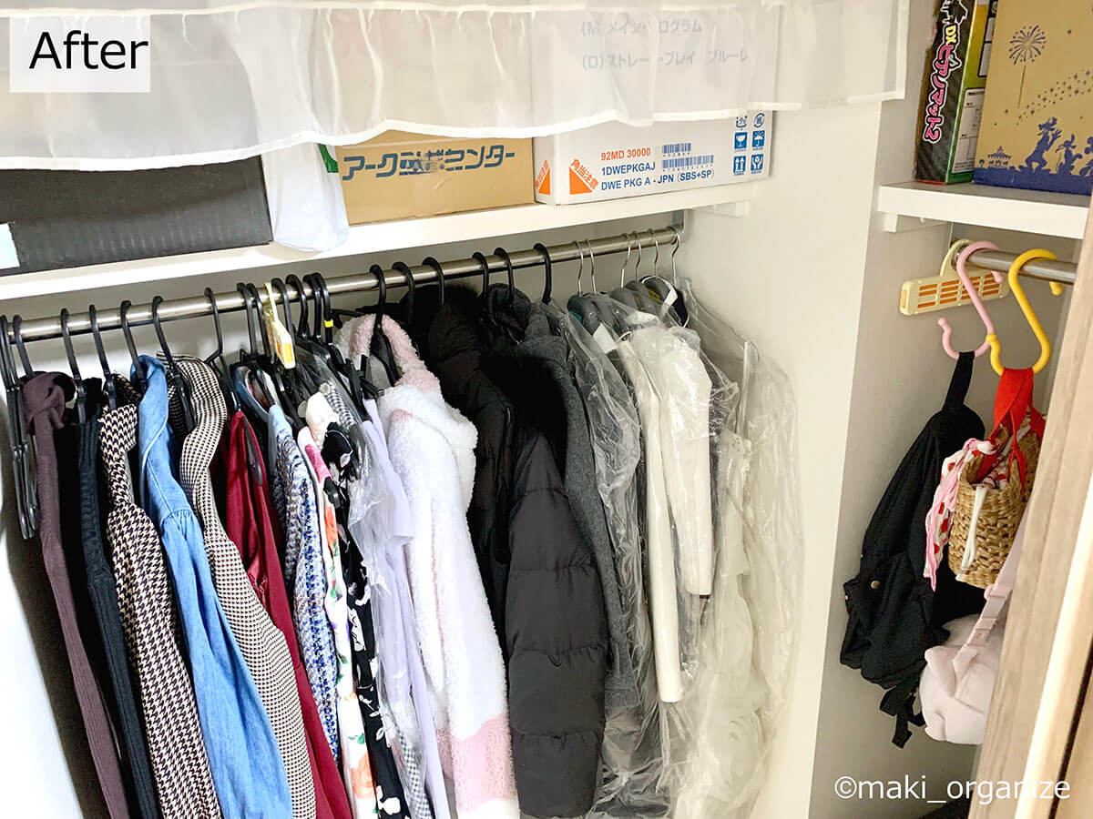 「物置化」したクローゼットがスッキリ！　プロの収納テク実例ビフォーアフターの画像5