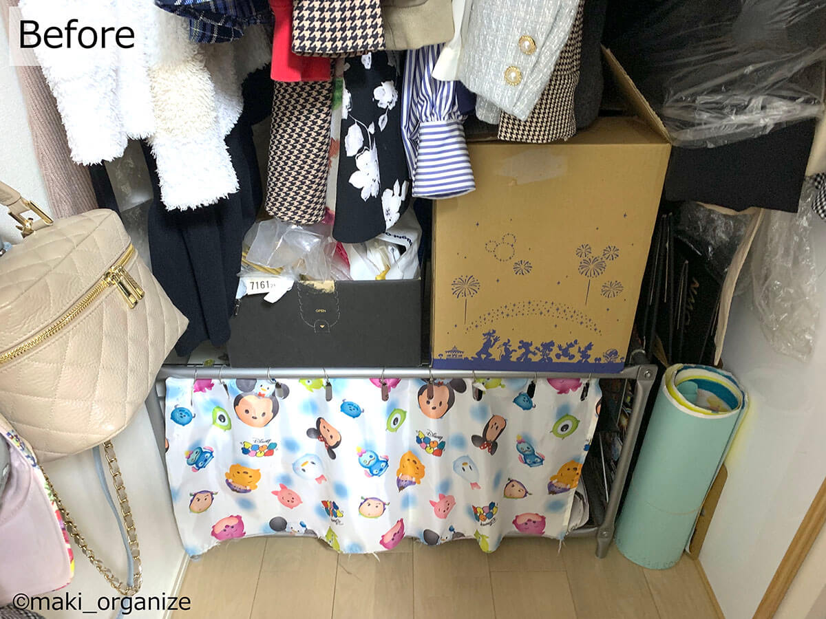 「物置化」したクローゼットがスッキリ！　プロの収納テク実例ビフォーアフターの画像7