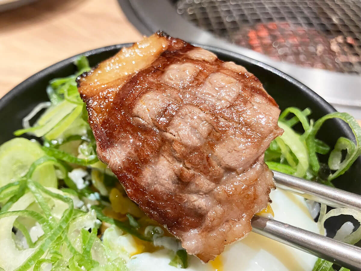 全国拡大中【牛角食べ放題専門店】平日ランチ「焼肉定食」全種食べ比べ！ 「1,078円カルビ定食」は文句なしのおいしさ！の画像23