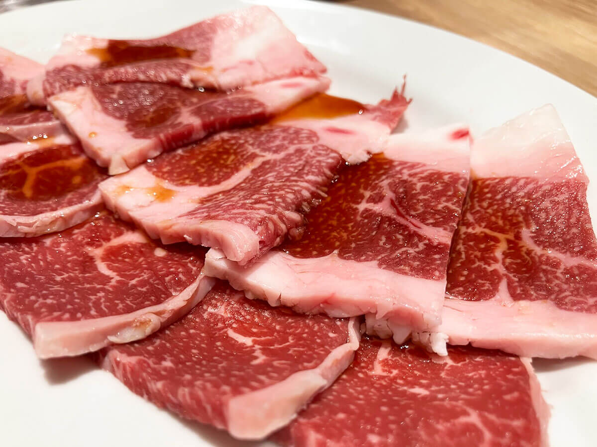 全国拡大中【牛角食べ放題専門店】平日ランチ「焼肉定食」全種食べ比べ！ 「1,078円カルビ定食」は文句なしのおいしさ！の画像20