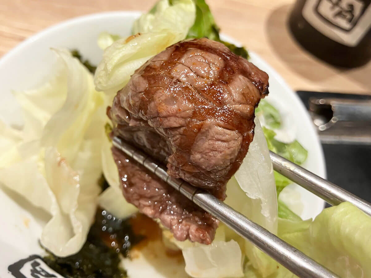 全国拡大中【牛角食べ放題専門店】平日ランチ「焼肉定食」全種食べ比べ！ 「1,078円カルビ定食」は文句なしのおいしさ！の画像24
