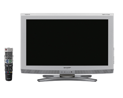 地上デジタル対応　シャープ「AQUOS」20型テレビ【2名様】