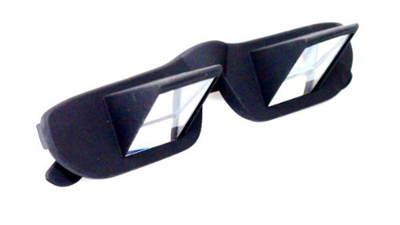 ぐうたらタイムの必需品！　仰向けのままでテレビが見られる「プリズム メガネ」プレゼント