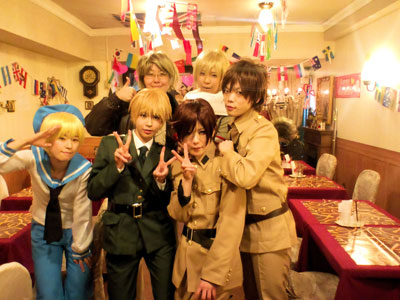 入国料を支払えば、夢の世界！　「国擬人化」イベントカフェに潜入