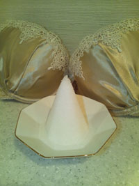 毎日、盛り塩とゴールドのブラとパンツ！　これで「角川の森こども園」は千客万来