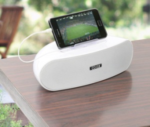 スマートフォンに対応！　一人旅のお供にポータブルスピーカー　