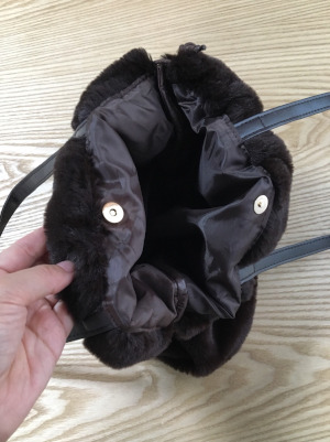 エコファー巾着バッグ