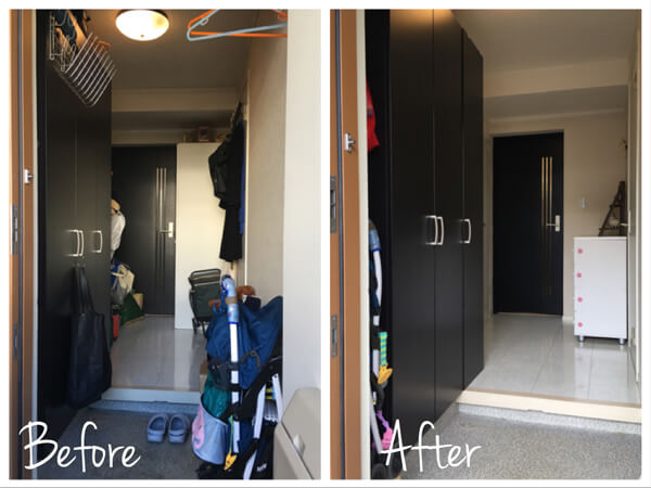 「玄関にあると便利なモノ」4種！　収納のプロが実用度アップのコツを解説の画像1