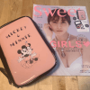 【付録レビュー】「Sweet」8月号、コスパ◎　ミッキー＆ミニーのコスメポーチがハイクオリティでドレッサー代わりにも！【女性誌】