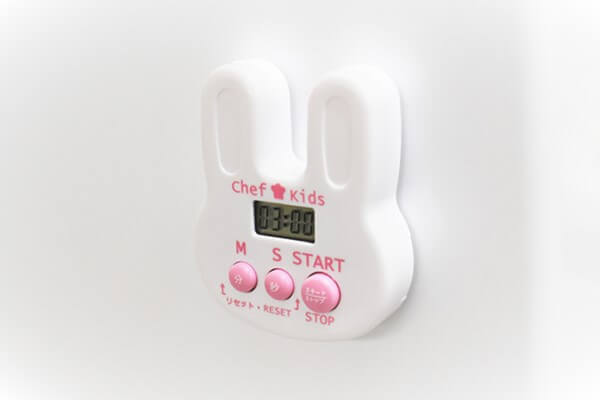 【100均ずぼらシュラン】セリア「キッチンタイマーA」ウサギ型でキュート＆アラーム音が聞き取りやすいの画像4