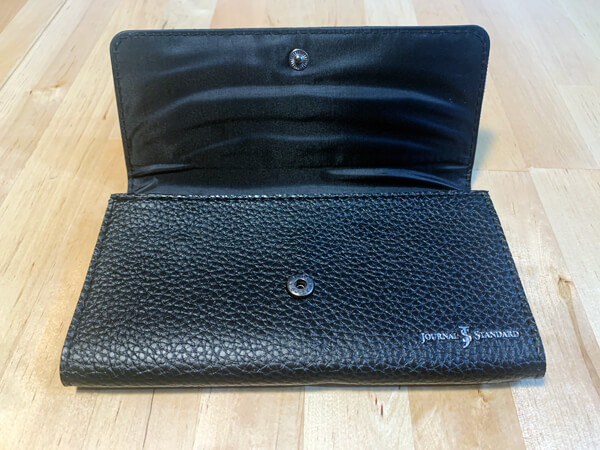 「MonoMax」9月号付録長財布　蓋内側