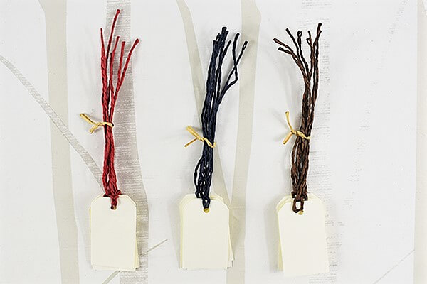 【100均ずぼらシュラン】セリア「クラフトタグ12枚入り」で、プレゼントをかわいく飾って華やかに！の画像3