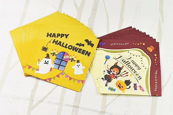 【ダイソーVSセリア】ハロウィン「ペーパーナプキン」他10アイテム【週間まとめ10/15～10/24】の画像2