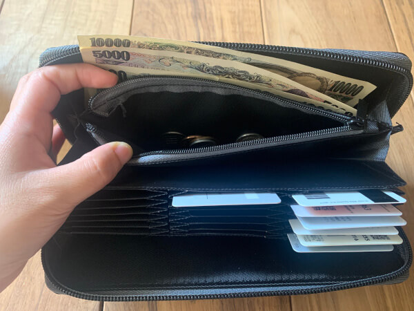 【付録レビュー】「【特別付録】MonoMax」11月号、～ナノ・ユニバース 長財布～【情報誌】の画像9