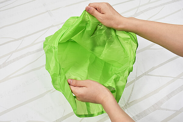 【ダイソーVSセリア】100均「エコバッグ」対決！　ボタニカル柄とキウイ色、どちらが使える？の画像6