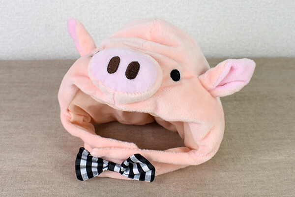 スリコ（3COINS）の人気ペット用品「ブタのかぶりもの」レビュー！　の画像2