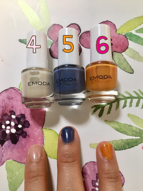【付録レビュー】「JELLY」8月号、EMODAトレンドカラーネイル6本&6色アイパレットセットが豪華！　使いやすい色ぞろいでお得すぎ！【女性誌】の画像6
