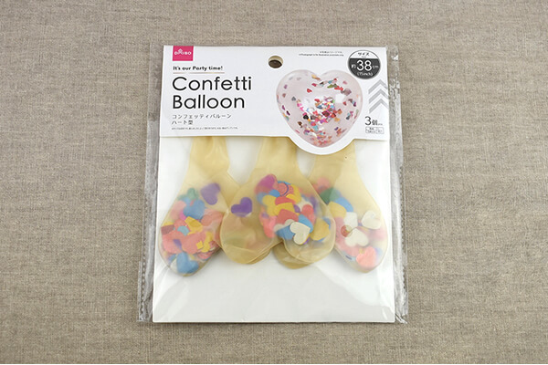 【100均レビュー】ダイソー「変わり種バルーン」比較！　膨らませると胸をくすぐるかわいいデザインにの画像2