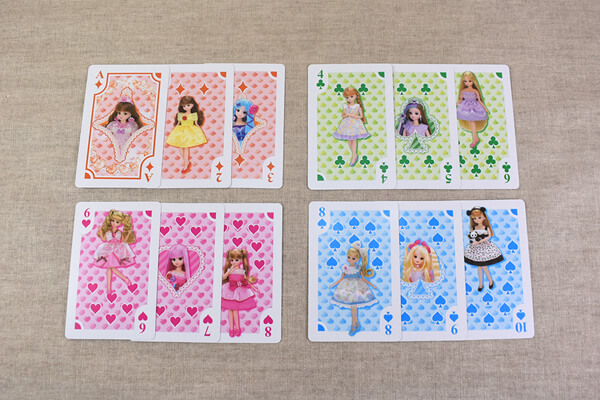 【100均レビュー】ダイソー「トランプ」比較！　プラレール＆リカちゃんのデザインで楽しさアップ!?の画像6