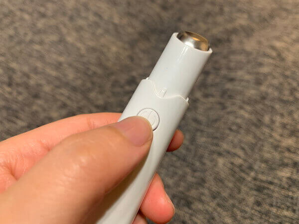 電源ボタン部分