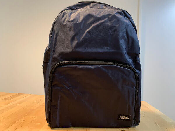 ジャーナルスタンダード じゃばらポケット付きバックパック