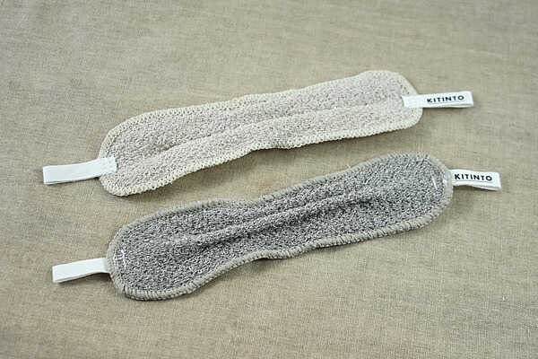 スリコ（3COINS）「蛇口クリーニングクロス2個セット」で洗いにくい蛇口の後ろ側も簡単キレイ！の画像2