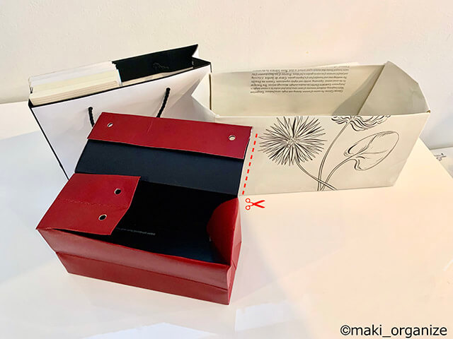 家にあるもので収納！　紙袋や洗濯ネットを再利用して0円で片付け12テクニックの画像1