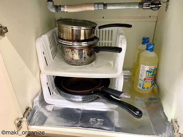 【ワッツ】165円「のせのせストッカー」、コスパ最高の収納ラックです！　プロの収納実例5の画像10