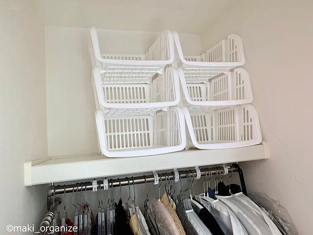 【ワッツ】165円「のせのせストッカー」、コスパ最高の収納ラックです！　プロの収納実例5の画像15