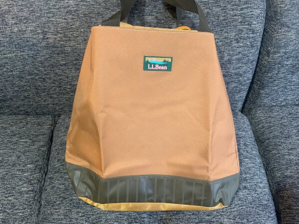 【付録レビュー】「MonoMax」12月号、L.L.Bean ビーン・ブーツ風トートバッグは大容量！　生地と裁縫のクオリティは？