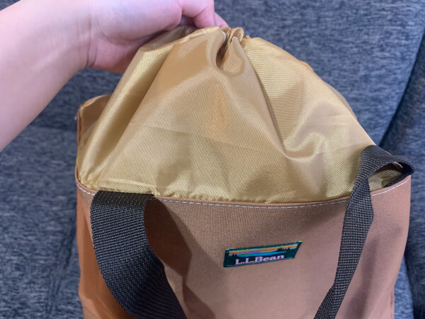 【付録レビュー】「MonoMax」12月号、L.L.Bean ビーン・ブーツ風トートバッグは大容量！　生地と裁縫のクオリティは？