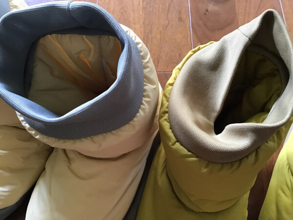 新旧「Heya(ヘヤ)ルームブーツ」上から（C）サイゾーウーマン